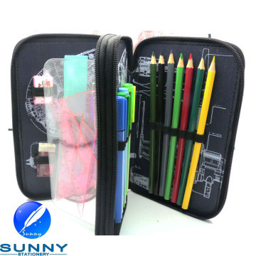 2 Tier Stationery Case for Children, Promotion Stationery Set